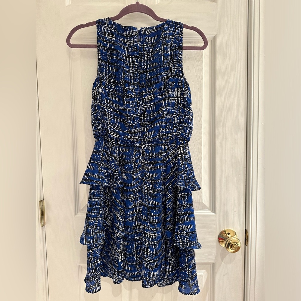 Banana Republic Tiered Ruffle Dress - Size 0 Petite - Picture 5 of 6